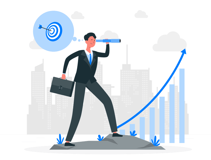Niyogin's vision graphic illustrating future-driven financial empowerment